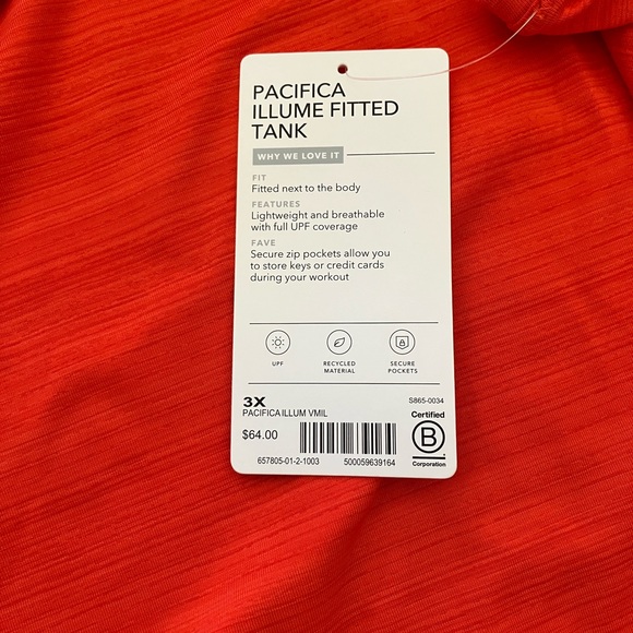Athleta Pacifica Illume Tank 3X NWT - Picture 8 of 10